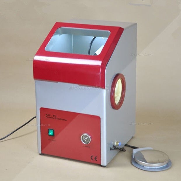 Dental Recyclable Sandblaster Machine Lab Equipment for Dentists Dust Free CE